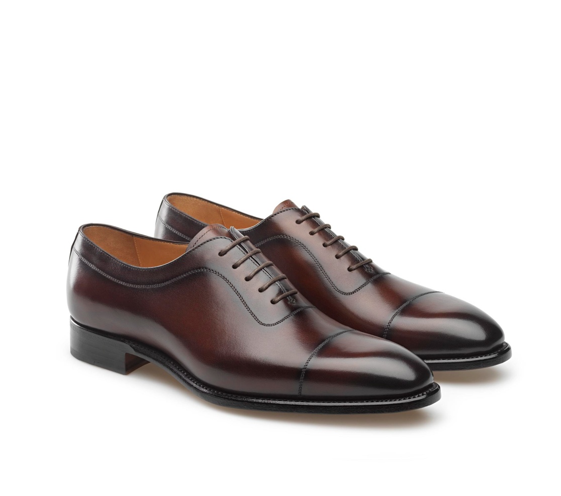Sapatos Cap Toe - Arthur Wine Shadow